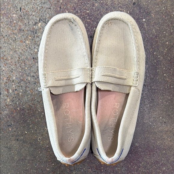 Rothy's Tan Slip-On Loafers Classic Style - Picture 3 of 4